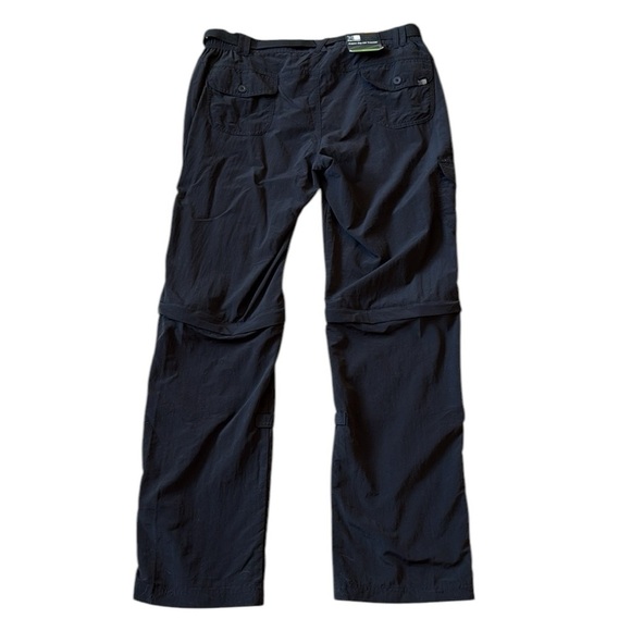 New Karrimor Aspen Zip-Off Convertible Roll Up Pant Black Belt Lightweight US10 - Picture 2 of 16